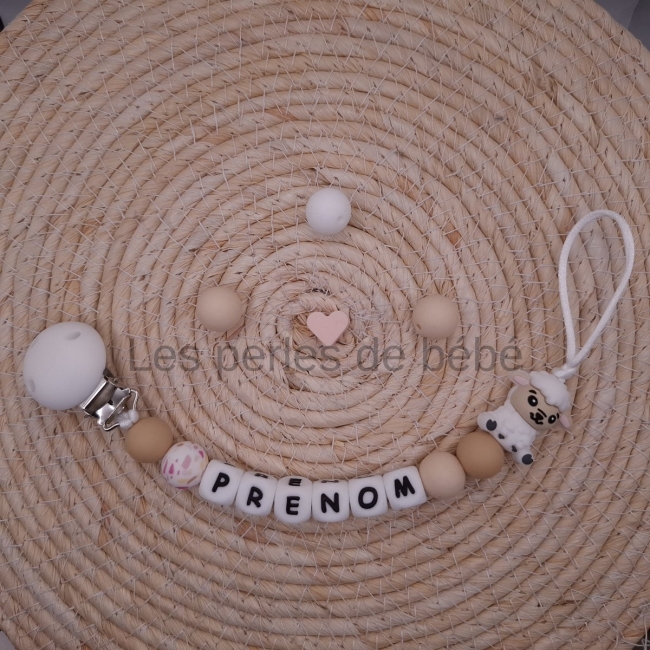 Attache-tétine Agneau