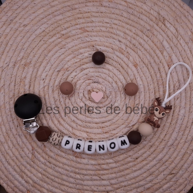 Attache-tétine Cerf