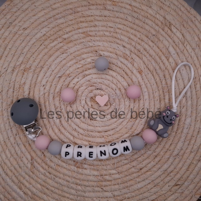 Attache-tétine Hippopotam