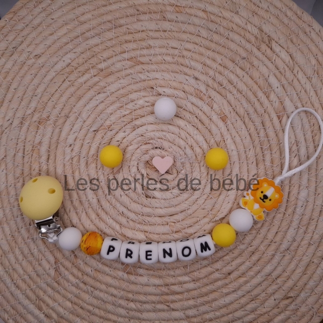 Attache-tétine Lion