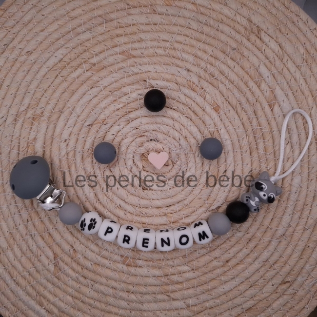 Attache-tétine Raton Laveur