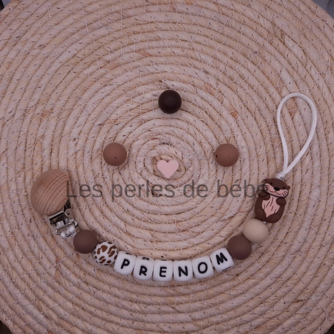 Attache-tétine Loutre