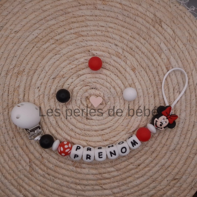 Attache-tétine Minnie