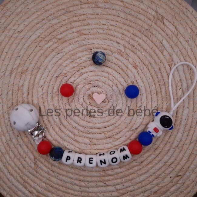 Attache-tétine Astronaute