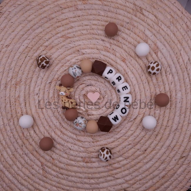 Anneaux de Dentition Girafe