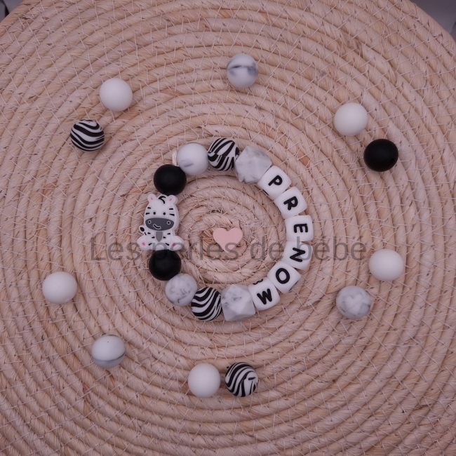 Anneaux de Dentition Zèbre