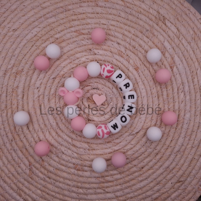 Anneaux de Dentition Minnie rose 