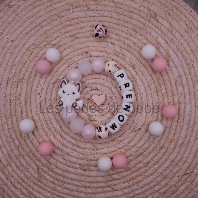 Anneaux de Dentition Renard Blanc