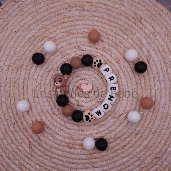 Anneaux de Dentition Ours Marron