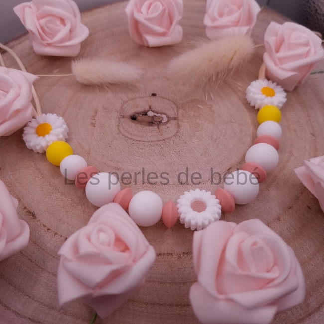 Collier d'allaitement Marguerite (11 coloris)