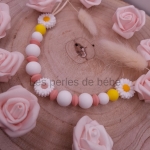 Collier d'allaitement Marguerite (11 coloris)